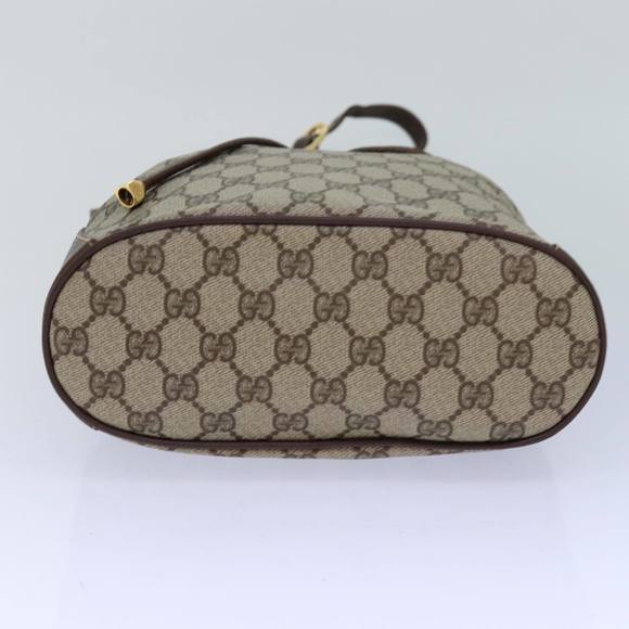 GUCCI GG Supreme Web Sherry Line Shoulder Bag PVC Beige 164 02 034 Auth ar12279 - Picture 5 of 16